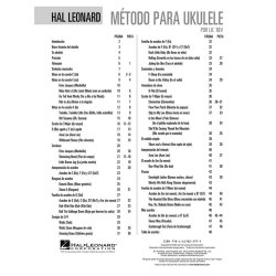Hal Leonard Ukulele Method Book 1 (Spanish Edition)