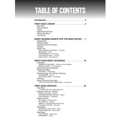 At A Glance - Beginning Bass