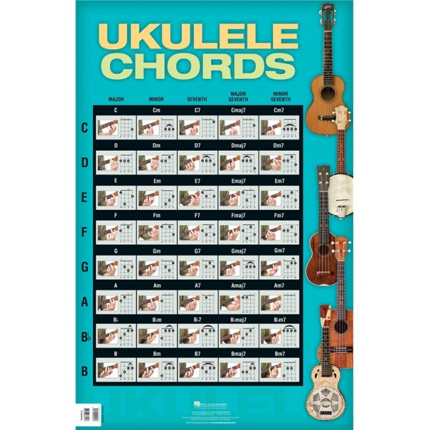 Ukulele Chords - MusikTilbehør Stepnote