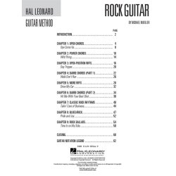 Hal Leonard Guitar Method: Rock Guitar (Book/Online Audio)