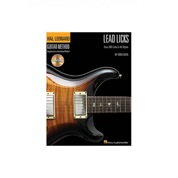 Hal Leonard Guitar Method: Lead Licks