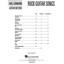 Hal Leonard Guitar Method: Rock Guitar Songs (Book/CD)