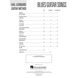 Hal Leonard Guitar Method: Blues Guitar Songs (TAB)