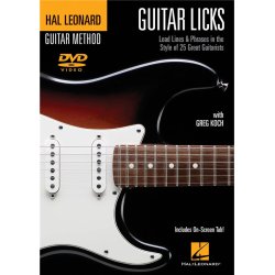 Greg Koch: Guitar Licks - Lead Lines And Phrases In The Style Of 25 Great Guitarists