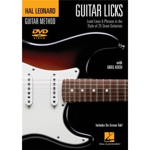 Greg Koch: Guitar Licks - Lead Lines And Phrases In The Style Of 25 Great Guitarists