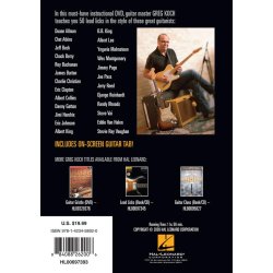 Greg Koch: Guitar Licks - Lead Lines And Phrases In The Style Of 25 Great Guitarists