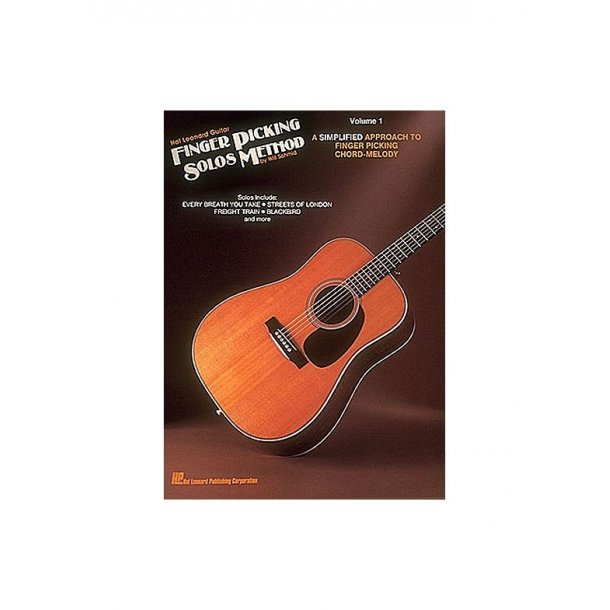 Hal Leonard Guitar Finger Picking Solos Method