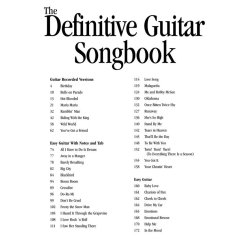 The Definitive Guitar Songbook