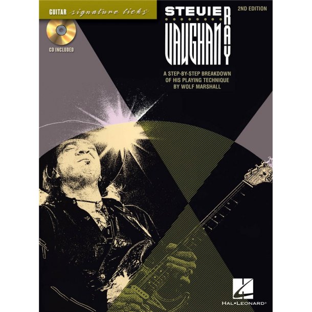 Stevie Ray Vaughan Guitar Signature Licks - 2nd Edition