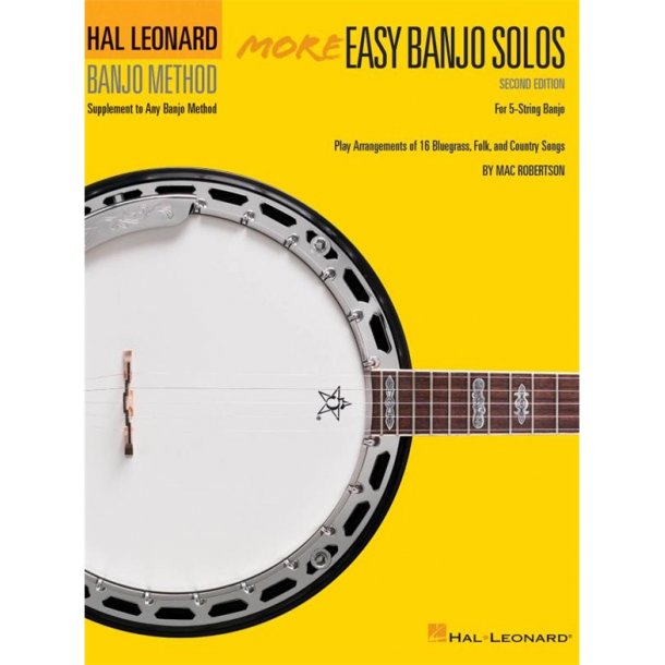 Hal Leonard Banjo Method: More Easy Banjo Solos