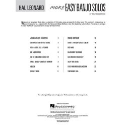 Hal Leonard Banjo Method: More Easy Banjo Solos