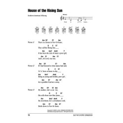 Guitar Chord Songbook: Folksongs