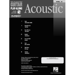 Guitar Play-Along Volume 2: Acoustic