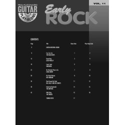 Guitar Play-Along Volume 11: Early Rock