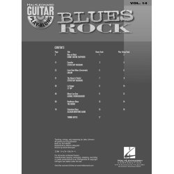 Guitar Play-Along Volume 14: Blues Rock