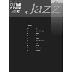 Guitar Play-Along Volume 16: Jazz Guitar
