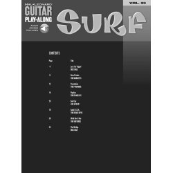 Guitar Play-Along Volume 23: Surf