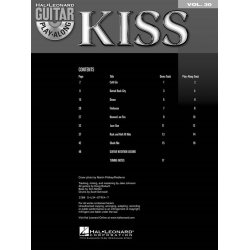 Guitar Play-Along Volume 30: Kiss