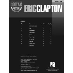 Guitar Play-Along Volume 24: Eric Clapton