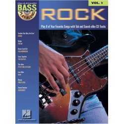 Hal Leonard Bass Play-Along Volume 1: Rock (Book/CD)