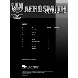 Guitar Play-Along Volume 48: Aerosmith Classics