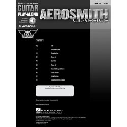 Guitar Play-Along Volume 48: Aerosmith Classics