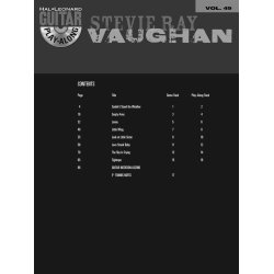 Guitar Play-Along Volume 49: Stevie Ray Vaughan