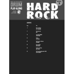 Drum Play-Along: Hard Rock (Book/CD)