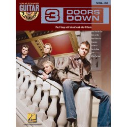 GUITAR PLAY ALONG VOLUME 60 3 DOORS DOWN GUITAR BK/CD