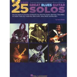 Dave Rubin: 25 Great Blues Guitar Solos - Transcriptions, Lessons, Bios And Photos