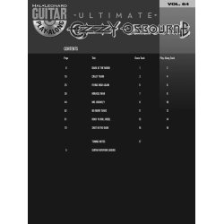 Guitar Play-Along Volume 64: Ultimate Ozzy Osbourne