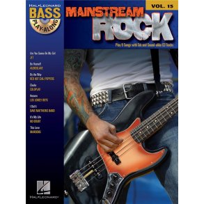 Bass Play-Along Volume 15: Mainstream Rock