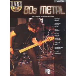 Bass Play-Along Volume 16: '80s Metal