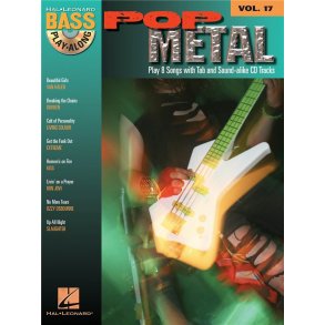 Bass Play-Along Volume 17: Pop Metal