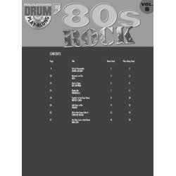Dpa Vol 8 80s Rock Drums Bk/Cd