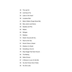 Guitar Chord Songbook: Tom Petty