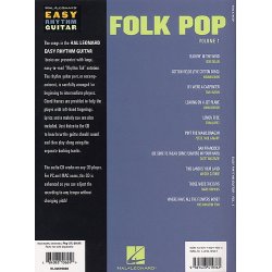 Easy Rhythm Guitar Series Volume 1: Folk Pop (Book &amp; CD)