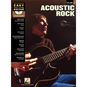 Easy Rhythm Guitar Volume 4 - Acoustic Rock (Book And CD)