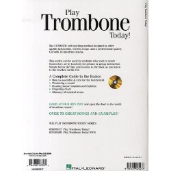 Play Trombone Today! - A Complete Guide To The Basics