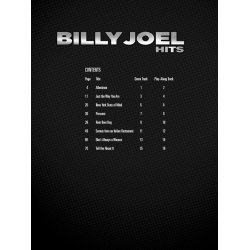 Keyboard Play-Along Volume 13: Billy Joel - Hits