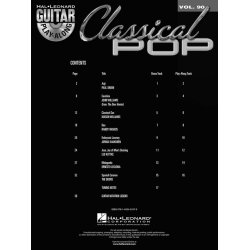 Guitar Play-Along Volume 90: Classical Pop