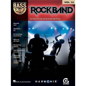 Bass Play-Along Volume 22: Rock Band