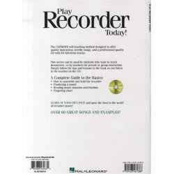 Play Recorder Today! - A Complete Guide To The Basics