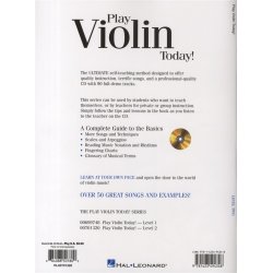 Play Violin Today! Level 2 (Book/CD)