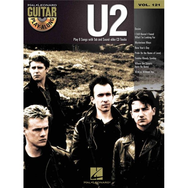 Guitar Play-Along Volume 121: U2