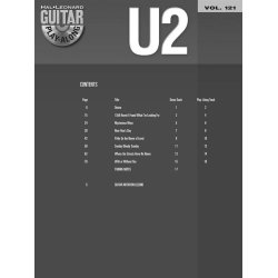 Guitar Play-Along Volume 121: U2