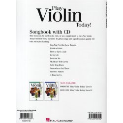 Play Violin Today! Songbook
