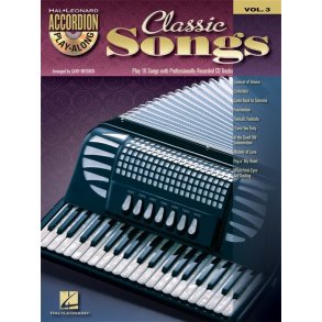 ACCORDION PLAYALONG VOLUME 3 CLASSIC SONGS ACDN BOOK/CD