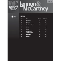 Ukulele Play-Along Volume 6: Lennon &amp; McCartney