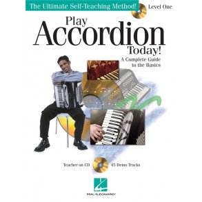 PLAY ACCORDION TODAY! COMPLETE GUIDE TO THE BASICS LEVEL 1 ACDN BK/CD